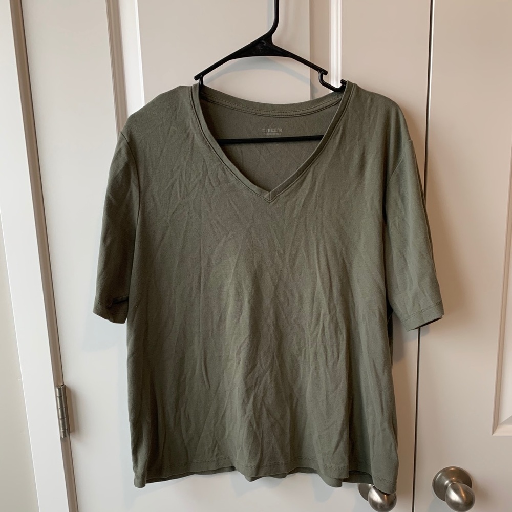 Olive green t-shirt